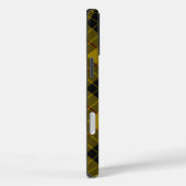 MacLeod tartan gele zwarte vlecht Case-Mate iPhone Case (Achterkant / Rechts)