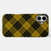 MacLeod tartan gele zwarte vlecht Case-Mate iPhone Case (Achterkant (horizontaal))