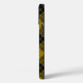 MacLeod tartan gele zwarte vlecht Case-Mate iPhone Case (Achterkant / Links)
