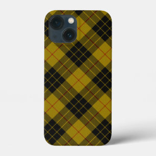 MacLeod tartan gele zwarte vlecht Case-Mate iPhone Case