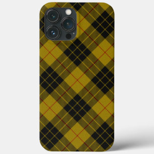 MacLeod tartan gele zwarte vlecht Case-Mate iPhone Case