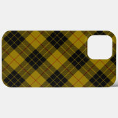 MacLeod tartan gele zwarte vlecht Case-Mate iPhone Case (Achterkant (horizontaal))