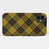 MacLeod tartan gele zwarte vlecht Case-Mate iPhone Case (Achterkant (horizontaal))