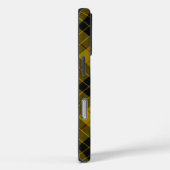 MacLeod tartan gele zwarte vlecht Case-Mate iPhone Case (Achterkant / Rechts)