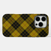MacLeod tartan gele zwarte vlecht Case-Mate iPhone Case (Achterkant (horizontaal))