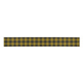 MacLeod tartan gele zwarte vlecht Grosgrain Lint (Voorkant)