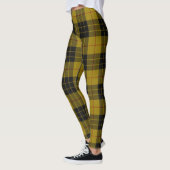 MacLeod tartan gele zwarte vlecht Leggings (Links)
