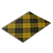 MacLeod tartan gele zwarte vlecht Notitieboek (Linkerzijde)
