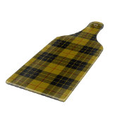 MacLeod tartan gele zwarte vlecht Snijplank (Hoek)