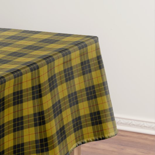 MacLeod tartan gele zwarte vlecht Tafelkleed (Voorbeeld)