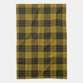 MacLeod tartan gele zwarte vlecht Theedoek (Verticaal)