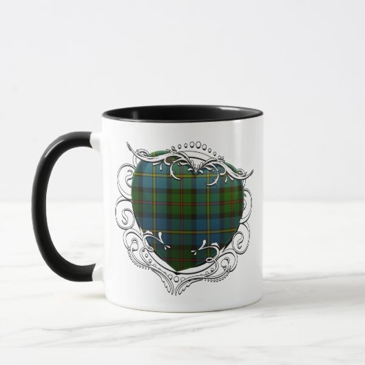 MacLeod Tartan Heart Mok (Links)
