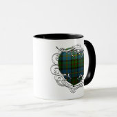 MacLeod Tartan Heart Mok (Voorkant rechts)
