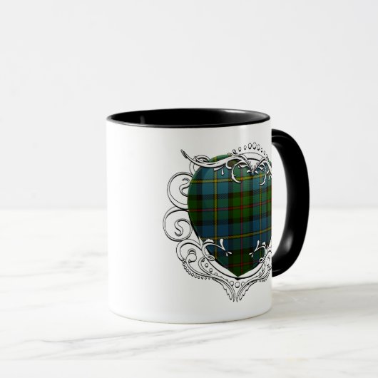 MacLeod Tartan Heart Mok (Voorkant rechts)