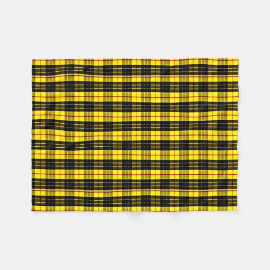 MacLeod Tartan Lewis Fleece Deken (Voorkant (Horizontaal))