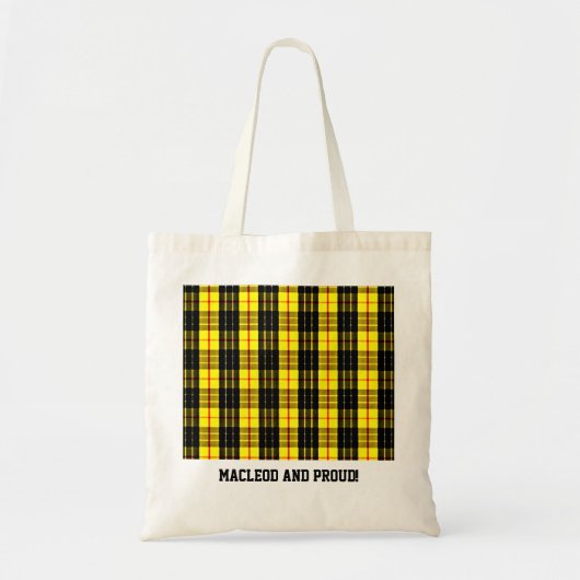 MacLeod Tartan Lewis Tote Bag (Voorkant)