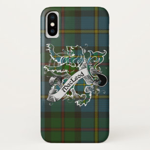 MacLeod Tartan Lion iPhone X Hoesje