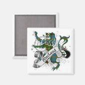 MacLeod Tartan Lion Magneet (Voorkant / Achterkant)