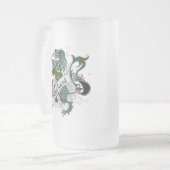 MacLeod Tartan Lion Matglas Bierpul (Voorkant links)