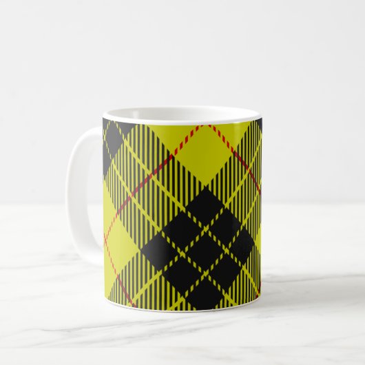 MacLeod tartan patroon Koffiemok (Voorkant links)