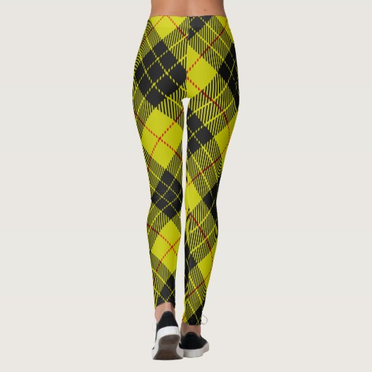 MacLeod tartan patroon Leggings (Achterkant)