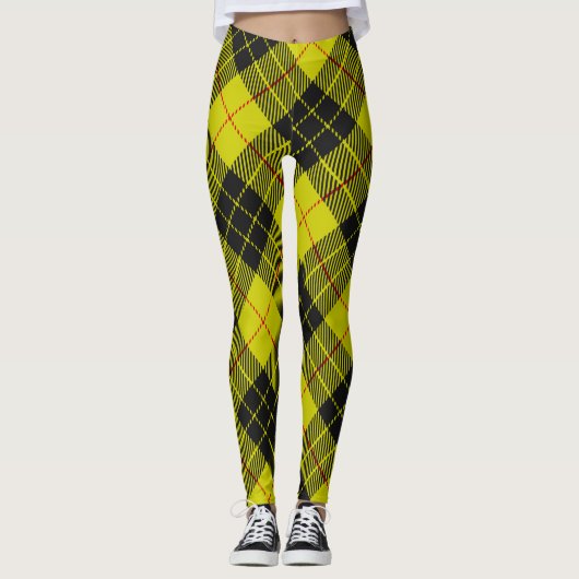 MacLeod tartan patroon Leggings (Voorkant)