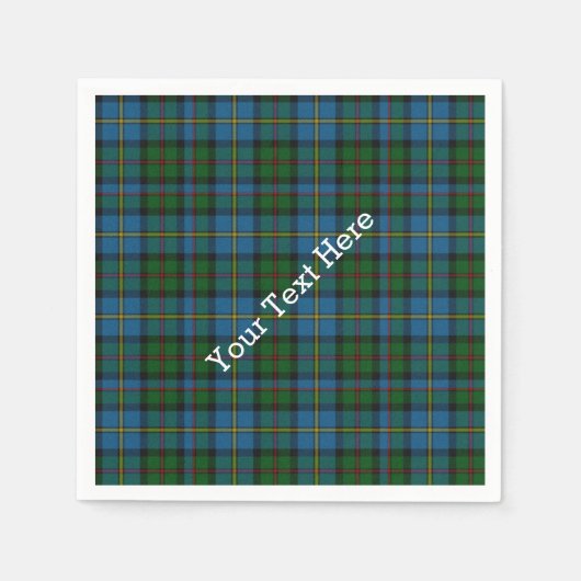 MacLeod Tartan Plaid Papieren servetten (Voorkant)
