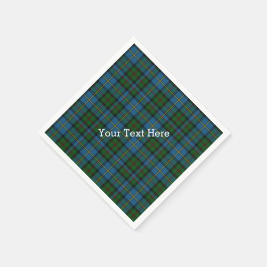 MacLeod Tartan Plaid Papieren servetten (Hoek)