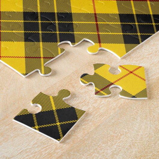 MacLeod Tartan Plaid Patroon Legpuzzel (Zijkant)