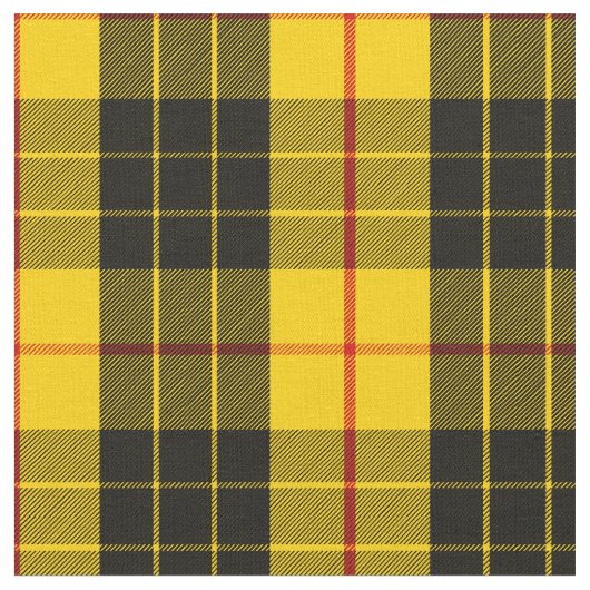 MacLeod Tartan Print Stof (Close Up)