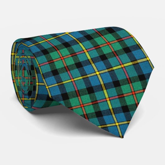 MacLeod van Harris Ancient Heavy Weight Tartan Nec Stropdas (Opgerold)