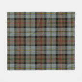 MacLeod Van Harris Verweerde Plaid Fleece Deken (Voorkant (Horizontaal))