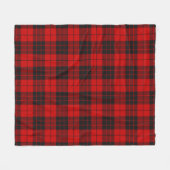 MacLeod Van Raasay Plaid Fleece Deken (Voorkant (Horizontaal))