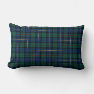 MacLeod van Skye Clan Blue en Green Tartan Kussen