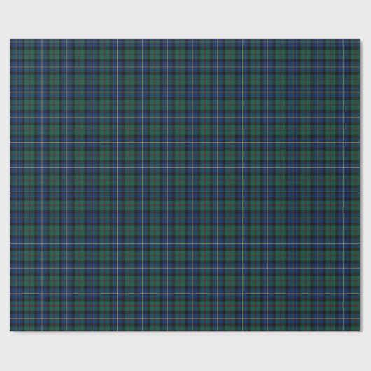 MacLeod van Skye Clan Tartan Cadeaupapier (Vlak)