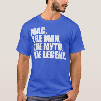 MacMac Naam Mac voornaam T-shirt