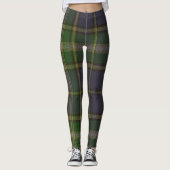 MacManus Tartan Clan Plaid Leggings (Voorkant)