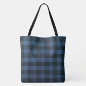 Macmillan Blue Ancient Scottish Clan Tartan Tote Bag (Achterkant)