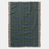MacMillan Clan Jacht Tartan Blauw en Groen Plaid Deken (Voorkant Verticaal)