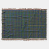 MacMillan Clan Jacht Tartan Blauw en Groen Plaid Deken (Voorkant)