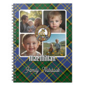 MacMillan familiefotocollage Notitieboek (Voorkant)
