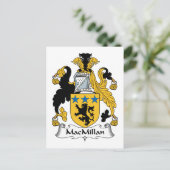 MacMillan Family Crest Briefkaart (Staand voorkant)