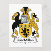 MacMillan Family Crest Briefkaart (Voorkant)
