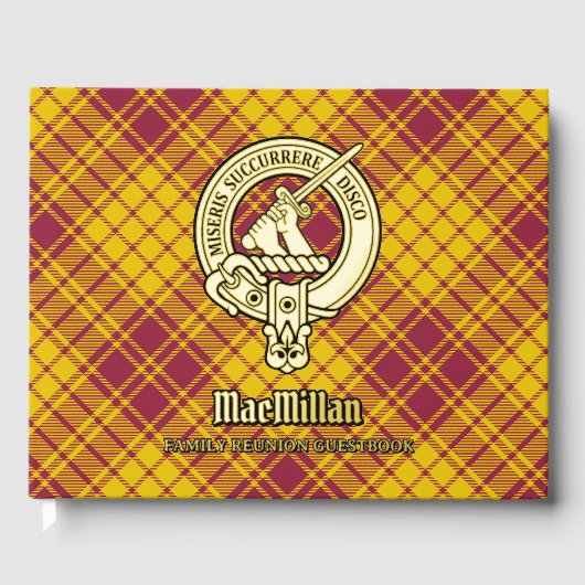 MacMillan Family Reunion Gastboek Gastenboek (Voorkant)