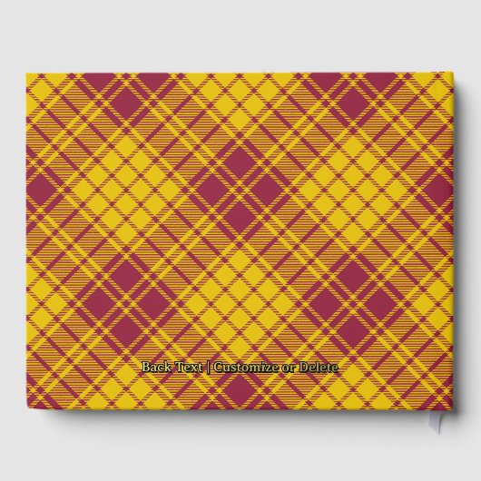 MacMillan Family Reunion Gastboek Gastenboek (Achterkant)