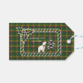 MacMillan Old Ancient Scottish Clan Tartan Cadeaulabel (Voorkant (Horizontaal))