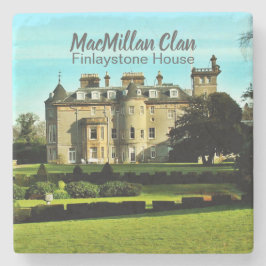 MacMillan Scottish Clan's Finlaystone House Stenen Onderzetter