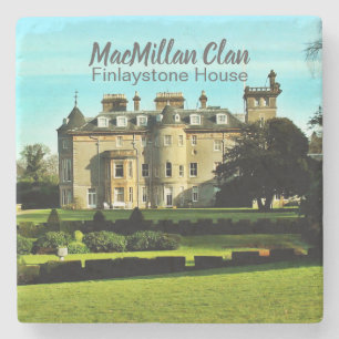 MacMillan Scottish Clan's Finlaystone House Stenen Onderzetter