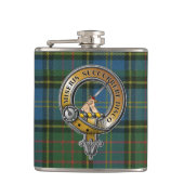 MacMillan Tartan & Badge Heupfles (Voorkant)