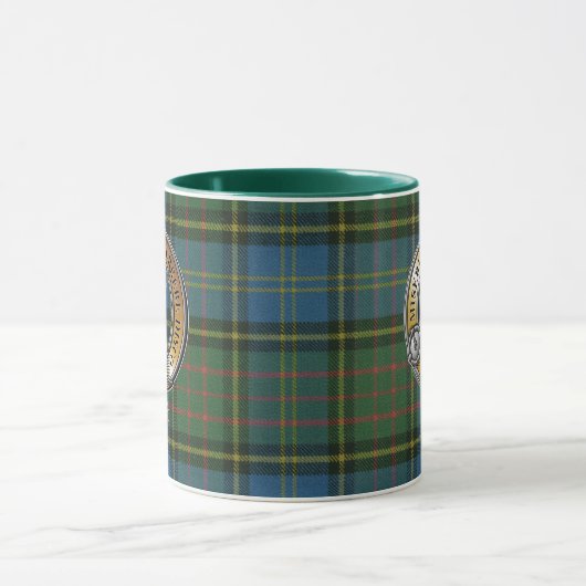 MacMillan Tartan & Badge Mok (Midden)